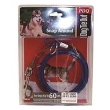 Boss Pet Products Q251500099 Pet Tie Out Snap Around Tree