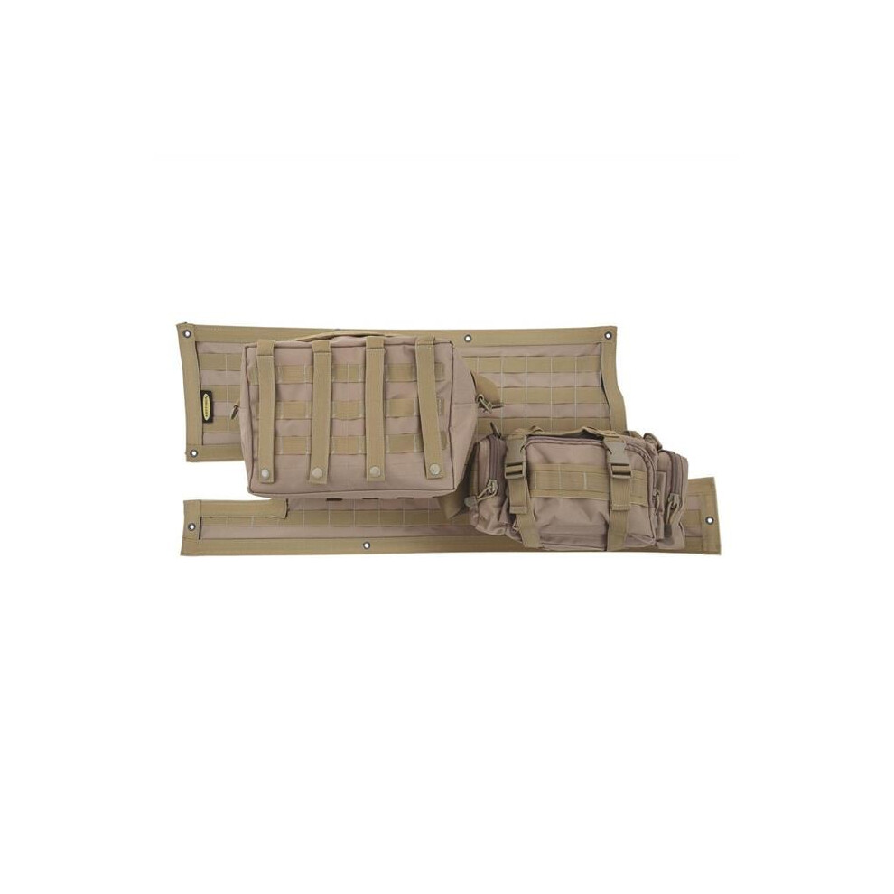 Coyote Tan Gear Tailgate Cover For 1997-2006 Jeep Wrangler Tj-Lj 752561193720