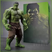 16.5" Hulk Articulated Poseable Action Figure Statute Fine Art Toy
