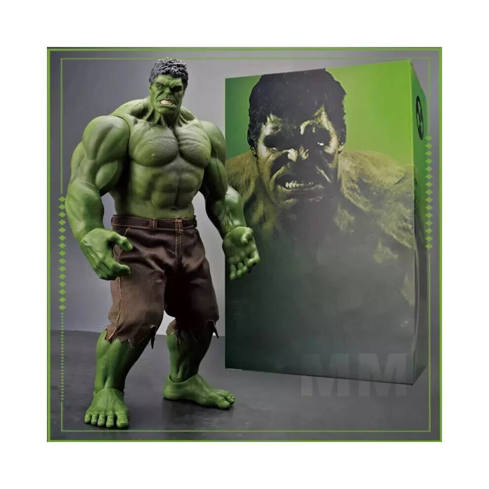16.5" Hulk Articulated Poseable Action Figure Statute Fine Art Toy