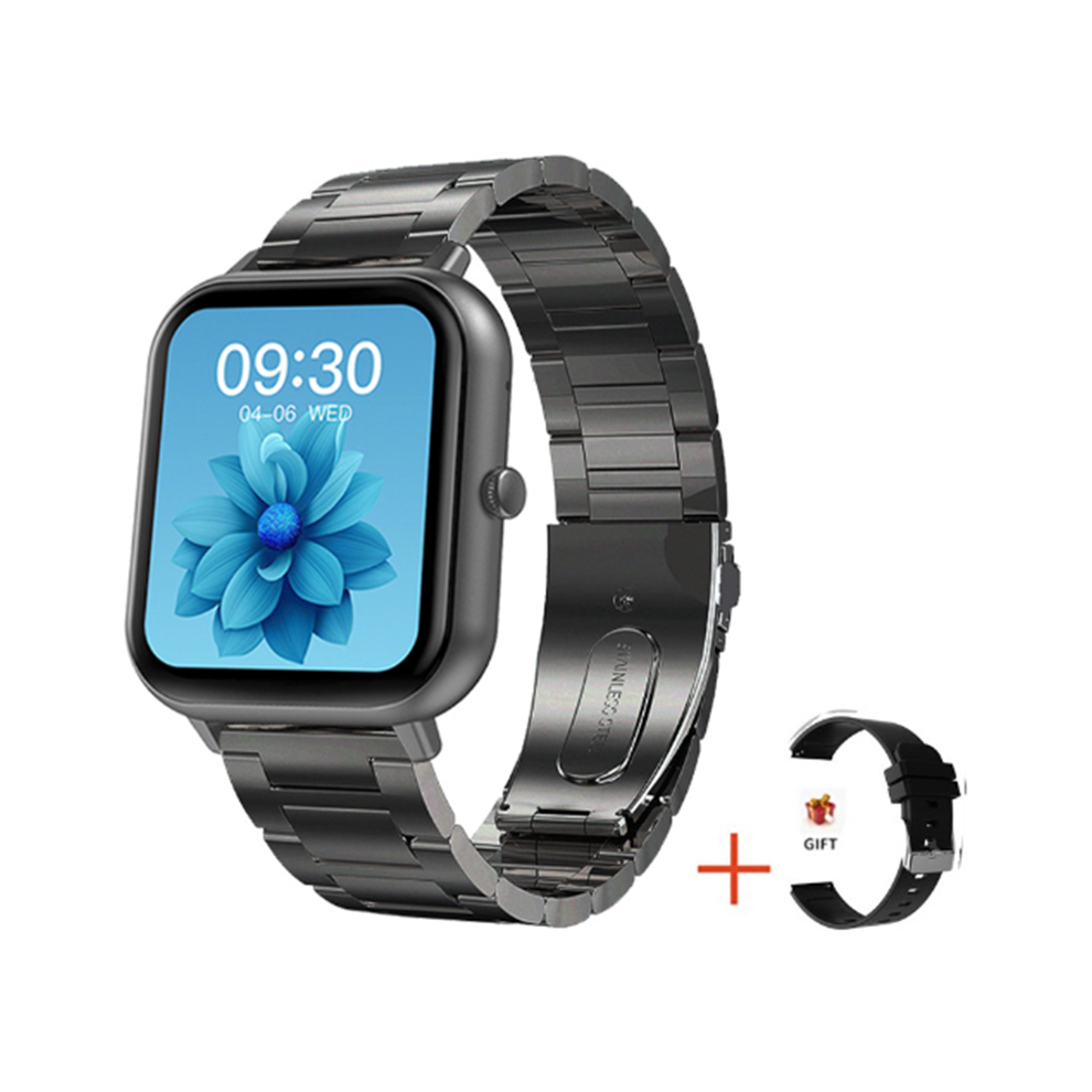 Chronus Smart Watch For Men Women(Answer/Make Call),1.83" Fitness Tracker With Blood Pressure Heart Rate Monitor,Sleep Tracker, Ip68 Waterproof(Black) Black 6976919923218