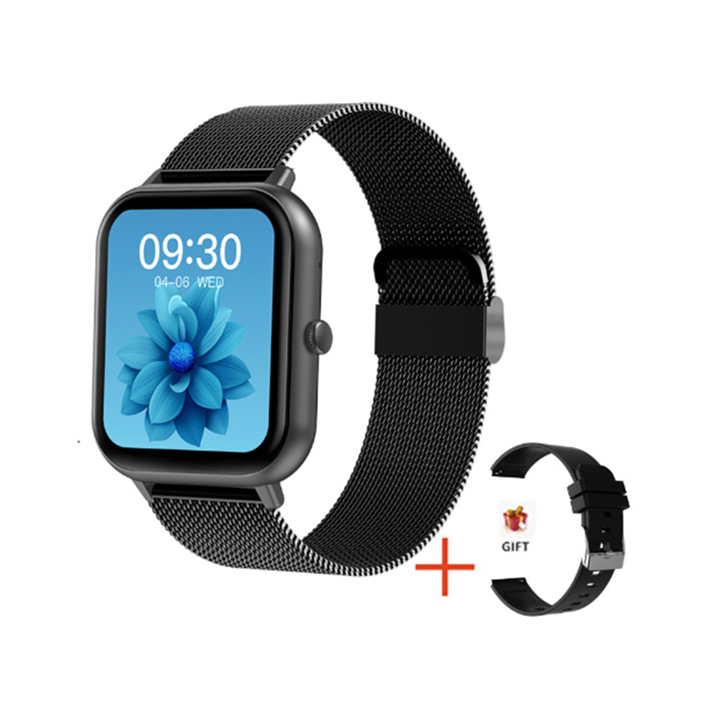 Chronus Smart Watch For Men Women(Answer/Make Call),1.83" Fitness Tracker With Blood Pressure Heart Rate Monitor,Sleep Tracker, Ip68 Waterproof(Black) Black 6976919923201