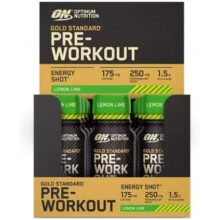 (Pack Of 12) Pre-Workout Shot Lemon & Lime Flavour 60ml