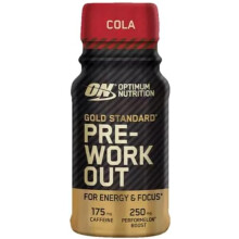(Pack Of 12) Optimum Nutrition Shot Cola Flavour 60ml