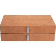 Barska AF13318 Suede-Lined Jewelry Storage Drawer Set, Tan