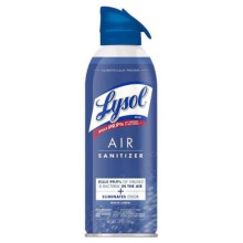 Lysol Air Sanitizer - White Linen Scent, 10 oz, Kills 99.9% of Viruses & Bacteria in the Air (Code 122911)