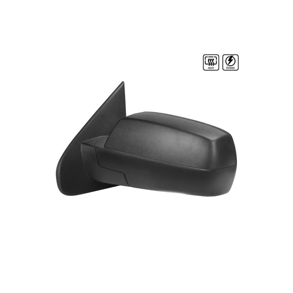 Glossy Left Side Mirror For 2014-2018 Chevy Silverado 1500 Black 756381407050