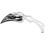BC Black Teardrop Mirror with Flame 1