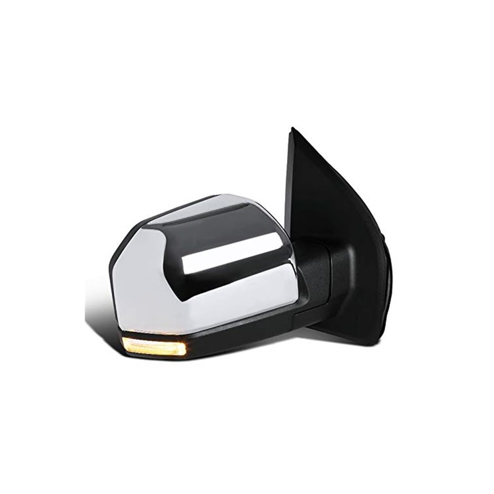Towing Right Mirror For 2015-2017 Ford F150 - Chrome 714224563448