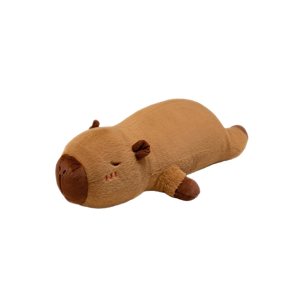 Rywolt (80Cm/31.50In) Capybara Plush Toys Zipper Pillow Bed Backrest Pp Cotton Filling Children Gifts