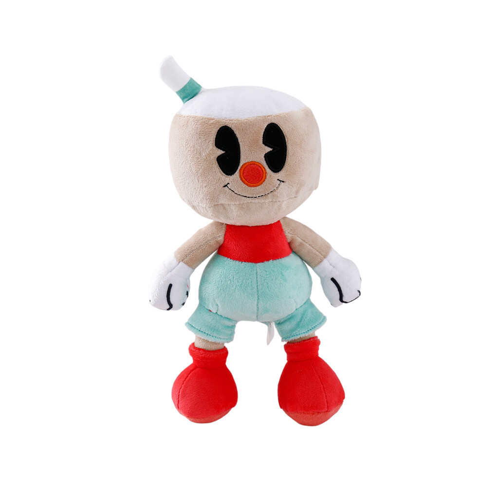 (Puphead) Cuphead Game Plush Doll Toy Cuphead & Mugman Ms. Chalice Halohead Boss King Dice