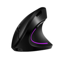 (black) CSL-Computer Vertical ergonomic optical USB mouse/vertical model | ergonomic design - prevention against mouse arm/tennis arm