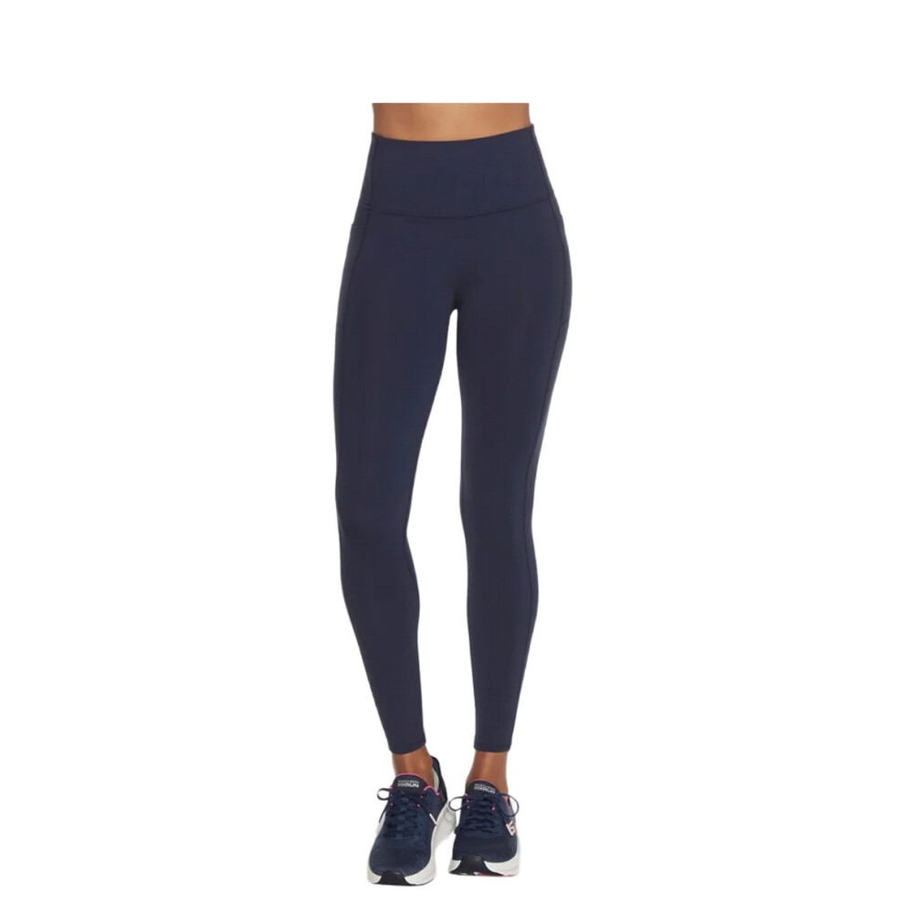 (XL, Navy) Skechers Womens/Ladies Gowalk High Waist Leggings