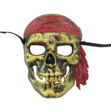 (Pirate Gold) Halloween Joker Mask Cosplay Horror Scary Full Face Mask Killing COS props