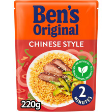 (Pack Of 24) Ben's Chinese Style Microwave Rice 220g