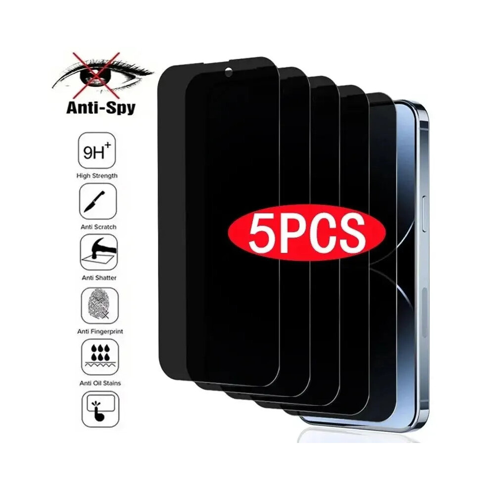 Photos - Protective film / glass  5Pcs Privacy Screen Protector for IPhone(For iPhone 14 Pro, Anti-peep film)