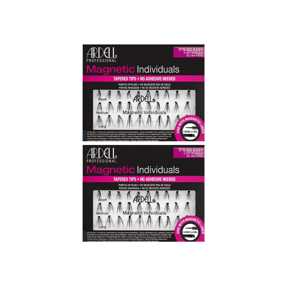 2 Pack x Ardell Professional Magnetic Individual Lashes