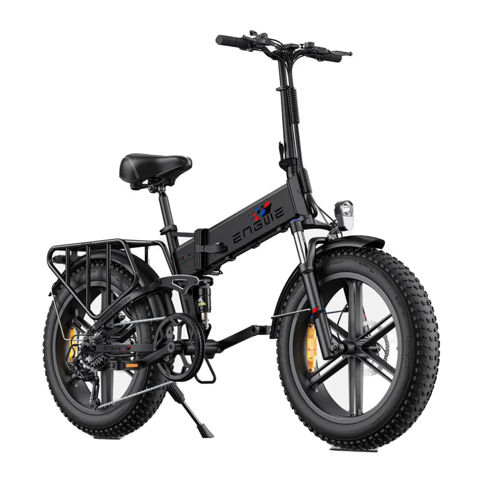 (BLACK) ENGWE Engine X 250w 13ah 48v 20*4in Folding E-Bike