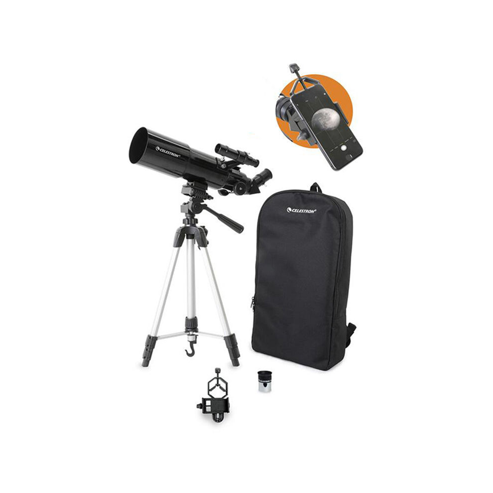 Celestron Travel Scope 80mm f/5 AZ Refractor Telescope