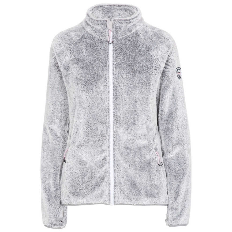 (S, Silver Grey) Trespass Womens/Ladies TELLTALE Winter Fleece Jacket