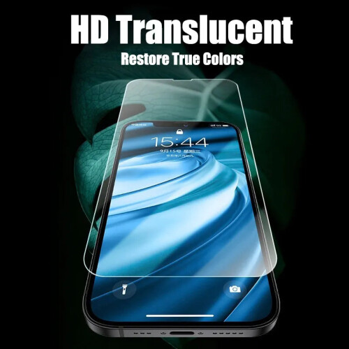 (4 pieces, For iPhone 13 Mini) 4pcs Full Cover Tempered Glass For iPhone Screen Protector 2