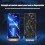(4 pieces, For iPhone 13 Mini) 4pcs Full Cover Tempered Glass For iPhone Screen Protector 6