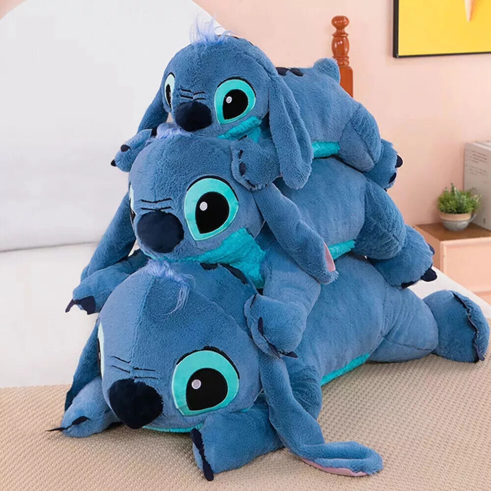 (100cm) 100cm Lilo & Stitch Plush Stuffed Doll Soft Large Stuffed Sleeping Christmas Gift Toys