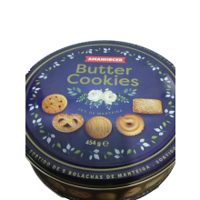 Portugal Luxury Butter Cookies Biscuits Tin 454g - 1 pound Biscuit