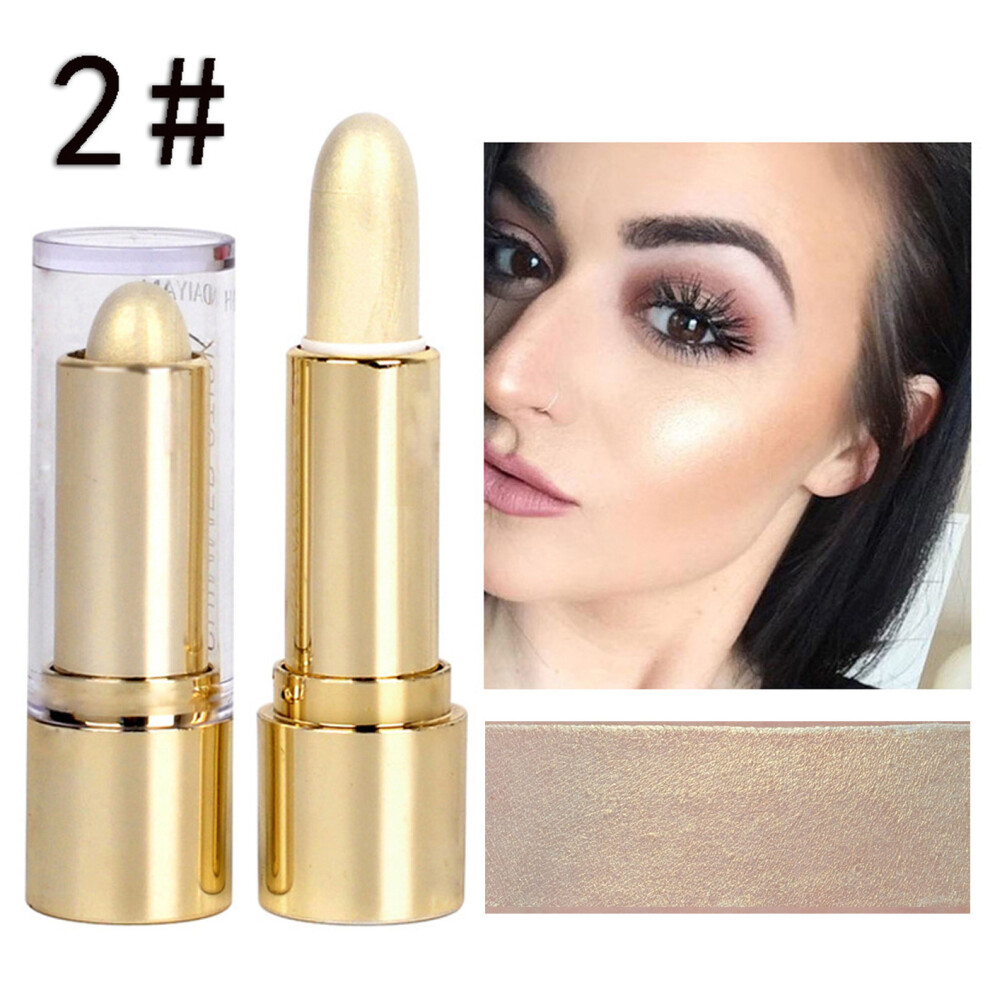 (2#) Face Brighten Highlighter Glow Concealer Stick