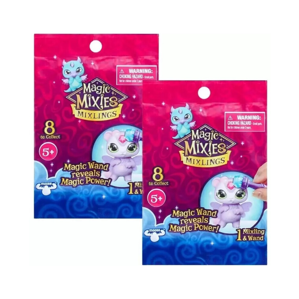 Magic Mixies Mixlings Blind Bag Mini Figure X2 Pack Randomly Supplied