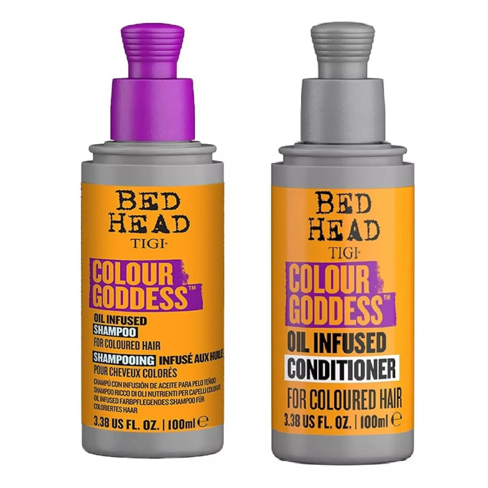 TIGI Bed Head Colour Goddess Oil Infused Shampoo & Conditioner X2 Pack