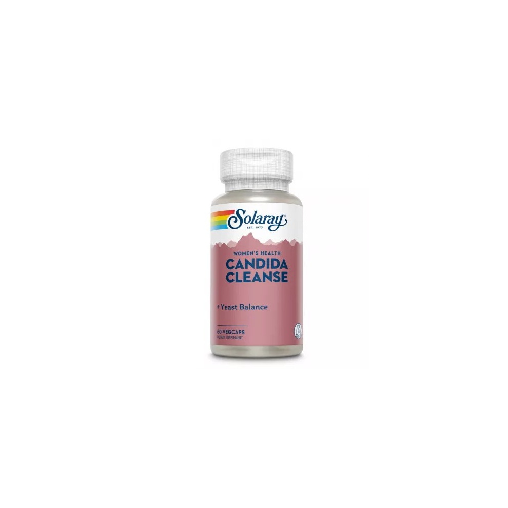 Candida Cleanse Solaray, 60 cps ,the health of the urogenital tract