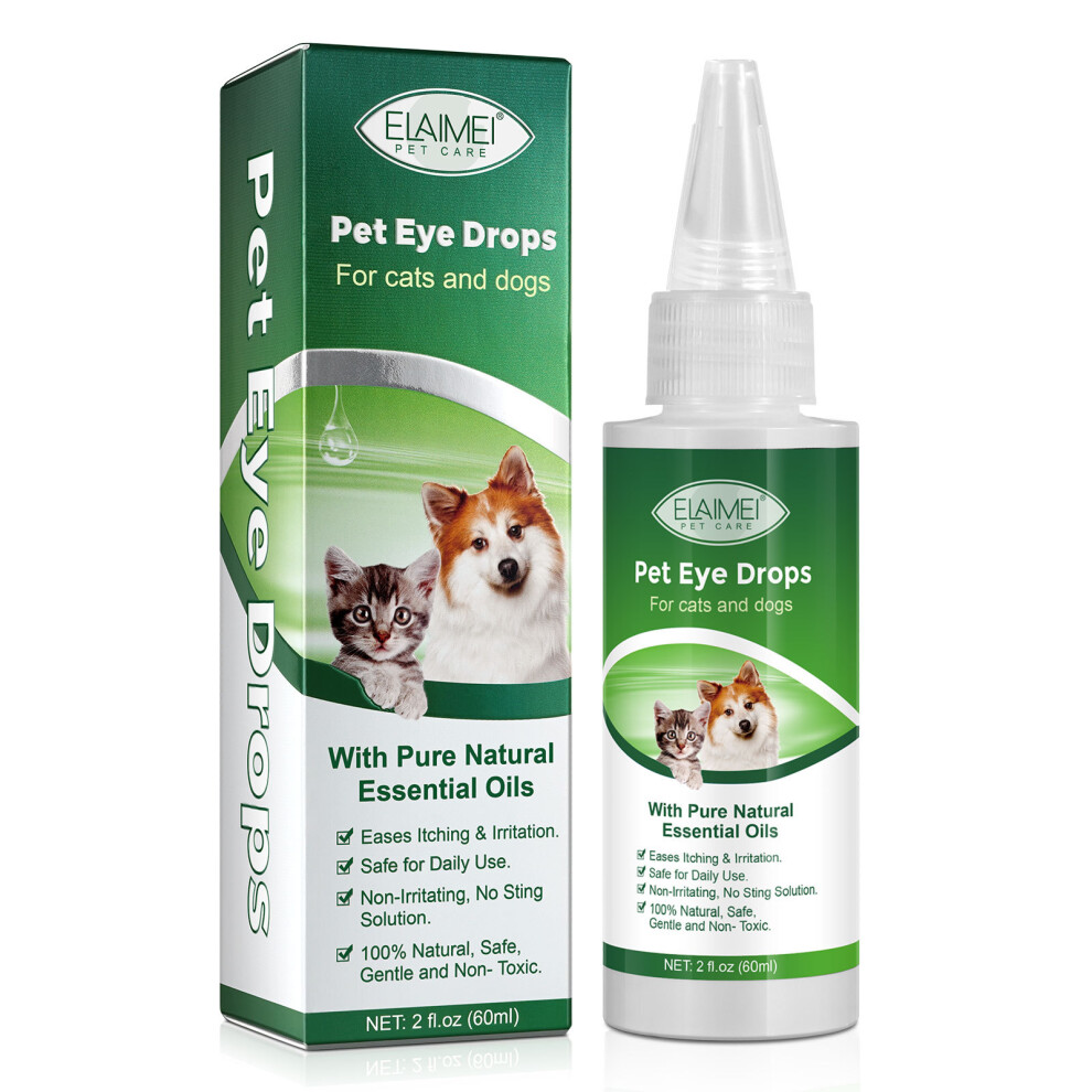 (1pcs) Dog Cat Conjunctivitis Eye Drops,lacrimal Conjunctivitis Red Swelling Anti Inflammatory Bactericidal