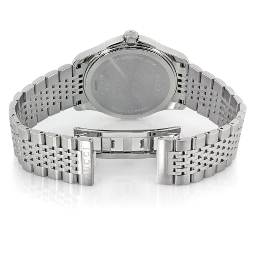 GUCCI Gucci YA126404 G-Timeless herrklocka med silverfärgad urtavla 2