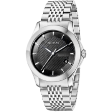 Gucci YA126402 G-Timeless Black Dial Men's Watch