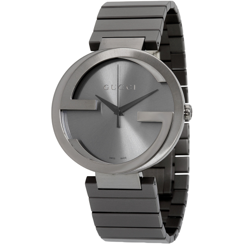 GUCCI Gucci YA133210 Interlocking Grå Urtavla Herrklocka 1