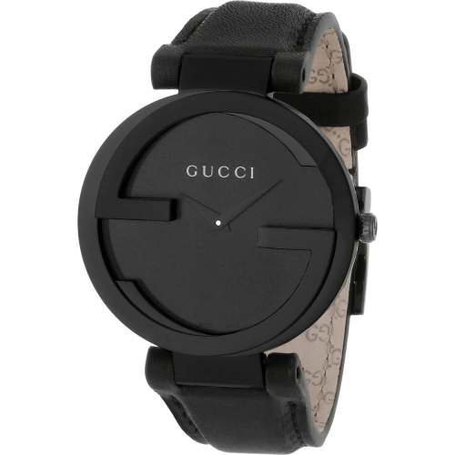 GUCCI Gucci YA133302 Interlocking Black Dial Ladies Watch