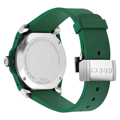 GUCCI Ανδρικό ρολόι Gucci YA136310 Dive Black Dial 2