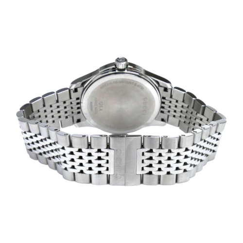 GUCCI Gucci YA126401 G-Timeless silverfärgad urtavla herrklocka 2