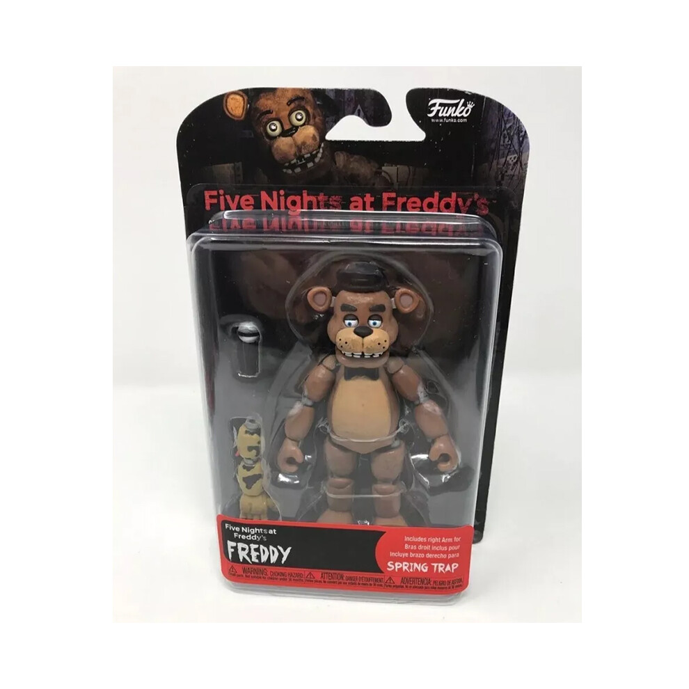 (Freddy) Funko Five Nights At Freddy's FNAF Golden Freddy Foxy The Pirate Articulated Action Figure