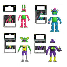 (Colorful 4PCS) Funko Five Nights At Freddy's FNAF Golden Freddy Foxy The Pirate Articulated Action Figure