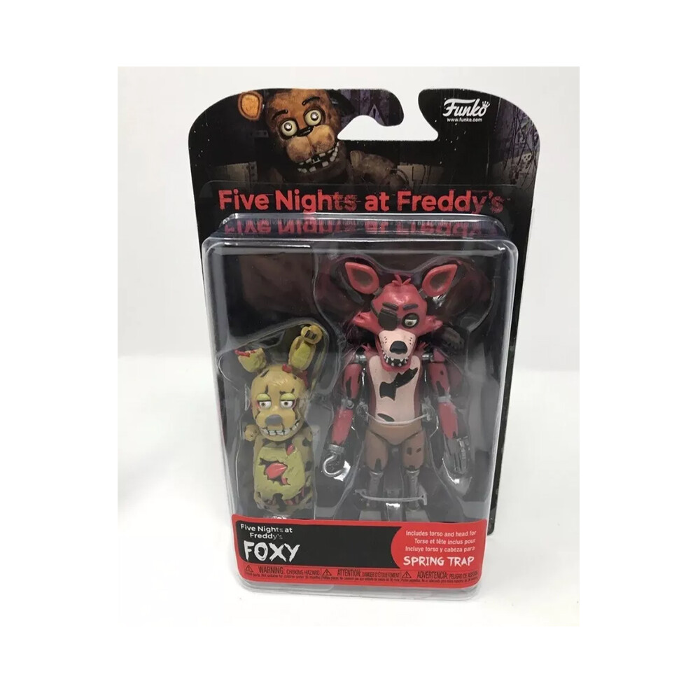 (Foxy) Funko Five Nights At Freddy's FNAF Golden Freddy Foxy The Pirate Articulated Action Figure