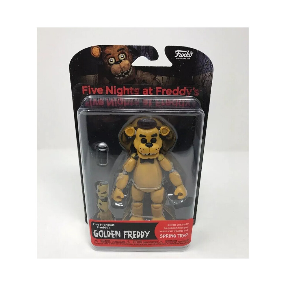 (Golden Freddy) Funko Five Nights At Freddy's FNAF Golden Freddy Foxy The Pirate Articulated Action Figure