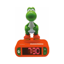 Lexibook Nintendo Super Mario 3D Yoshi Childrens Alarm Clock