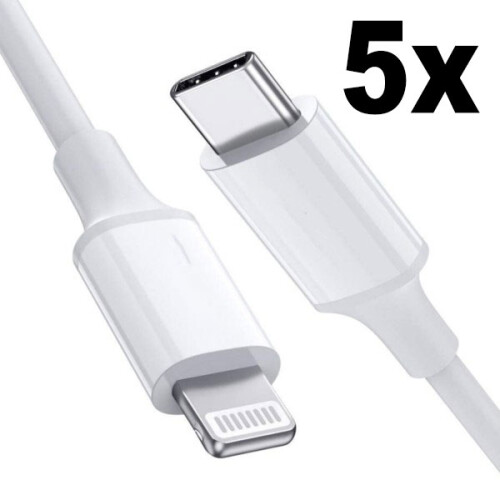5 Pack iPhone Charger USB-C - Cable / Cord