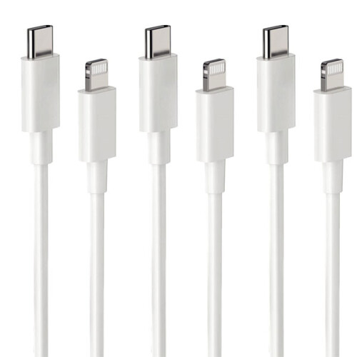 3 Pack iPhone Charger USB-C - Cable / Cord