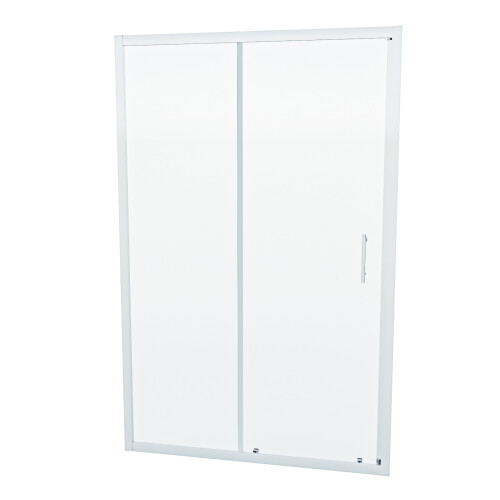 NES Home Shower 1200mm Sliding Door with 700 mm Frameless Glass Side Panel Screen 2