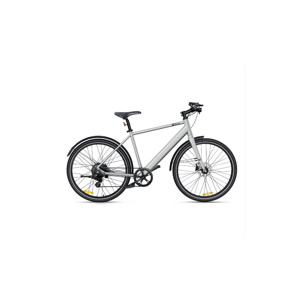 (Silver) DYU Stroll 1 700C City E-Bike  250W(Peak 500W)