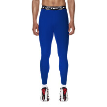 (Blue, L) Diesel AMSB-Defansel Mens Tights Workout Pants