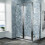 NES Home Bi-Fold Folding 900 mm Glass Door with Frameless 700 mm Side Panel 3